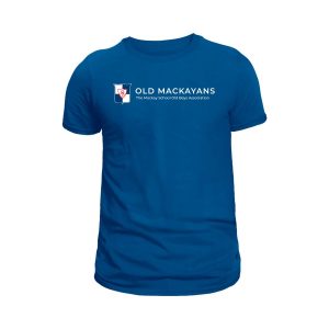 Polera azul Old Mackayans